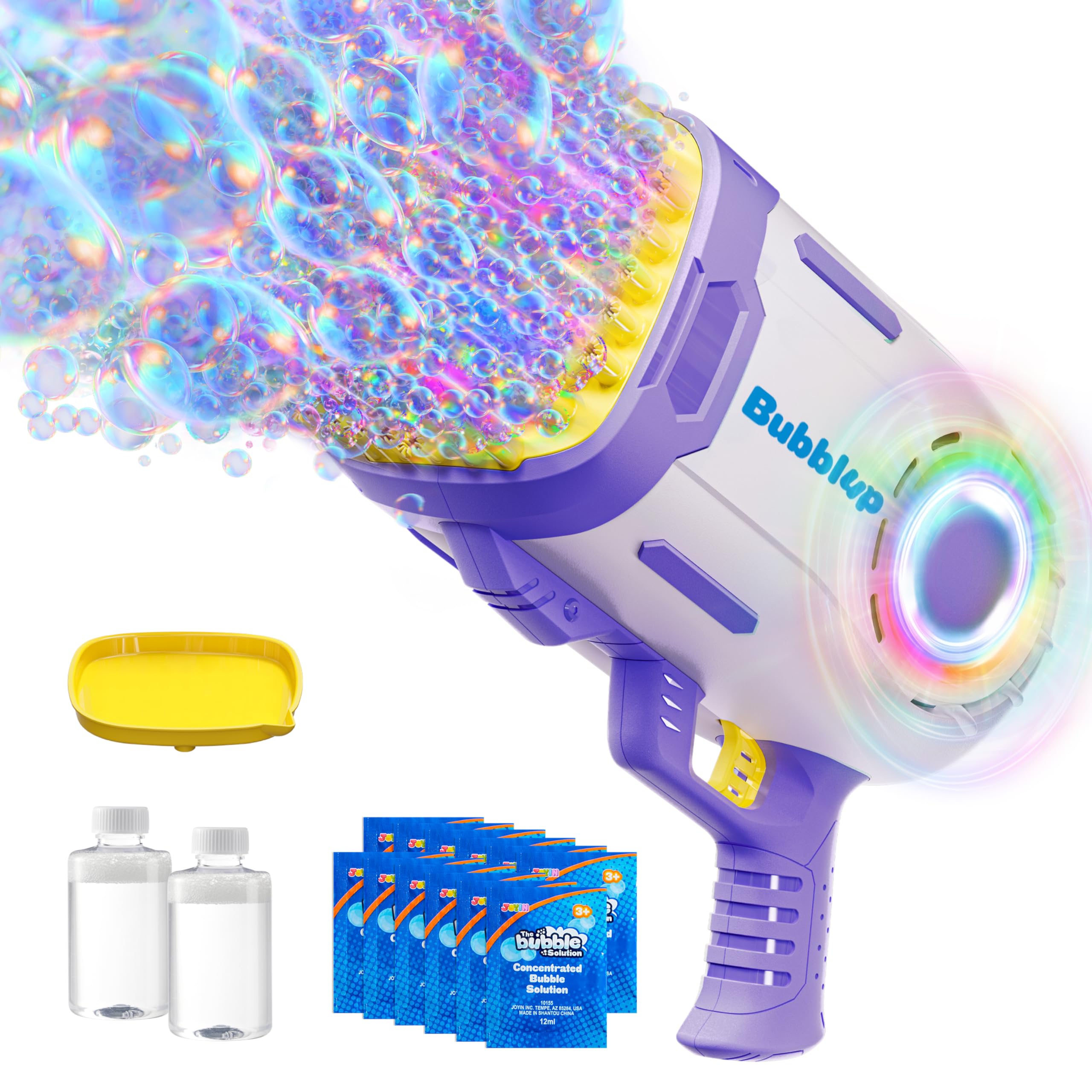 Amazon.com: Play-Act 69 Holes Bubble Machine Guns Toys, Bazooka